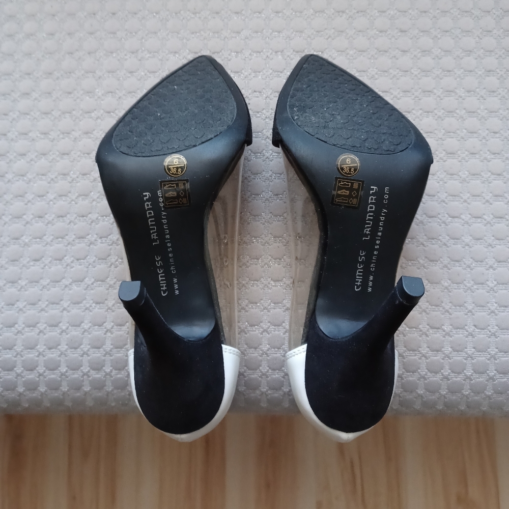 CL colorblock heels - Picture 4 of 4